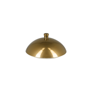 RAK Metalfusion pokrievka pre tanier hlboký Gourmet 15,5 cm, zlatá | RAK-MFFDCL02G