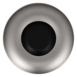 RAK Metalfusion tanier hlboký Gourmet 29 cm, čiernostrieborný | RAK-MFFDGD29SB