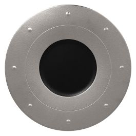 RAK Metalfusion tanier okrúhly 31 cm, čiernostrieborný | RAK-MFGDRP31SB
