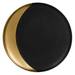 RAK Metalfusion tanier hlboký 27 cm, čiernozlatý | RAK-MFMODP27GB
