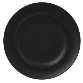RAK Tanier plytký 33 cm, čierna | RAK-NFCLFP33BK