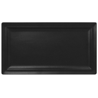 RAK Tanier obdĺžny 38 × 21 cm, čierna | RAK-NFCLRP38BK