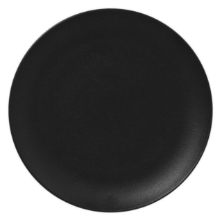 RAK Tanier plytký 31 cm, čierna | RAK-NFNNPR31BK