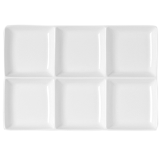 RAK Minimax obdĺžna tácka – 6 oddielov | RAK-OPRP6C