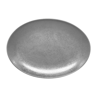 RAK Shale tanier oválny 32 × 23 cm – šedá | RAK-SHNNOP32