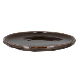 RAK Tanier rezaný plytký 24 cm – hnedý | RAK-STCP24GCL