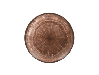 RAK Woodart tanier dezertný coupe 15 cm – tmavo hnedá | RAK-WDNNPR15OB
