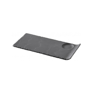 Revol Basalt tanier gourmet s prelisom (Ø 5 cm) 29 × 13,4 cm | REV-643456