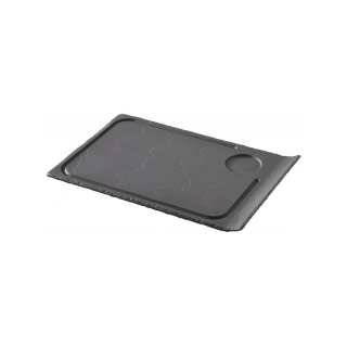 Revol Basalt tanier obdĺžny s drážkou 33 × 22 cm | REV-647782