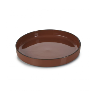 Revol Tanier gourmet okrúhly 23 cm – cinnamon | REV-652745