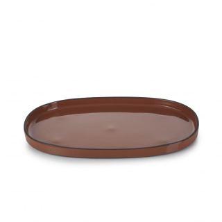 Revol Tanier oválny 35,5 × 22 cm – cinnamon | REV-652761