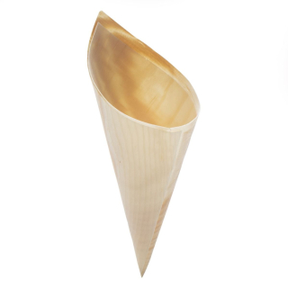 Kornút drevený 6 × 8,5 cm (50 ks)