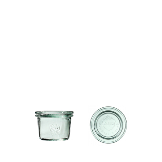 Pohár WECK Mini Sturz 80 ml s viečkom 12 ks