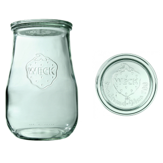 Pohár WECK Tulip 1750 ml s viečkom 4 ks