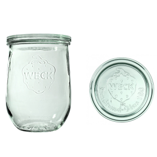 Pohár WECK Tulip 1062 ml s viečkom 6 ks