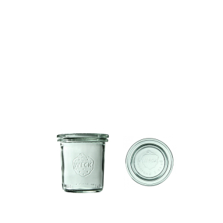 Pohár WECK Mini Sturz 140 ml s viečkom 12 ks