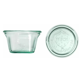 Zaváracie poháre WECK Quadro 290 ml s viečkom, set 6 ks