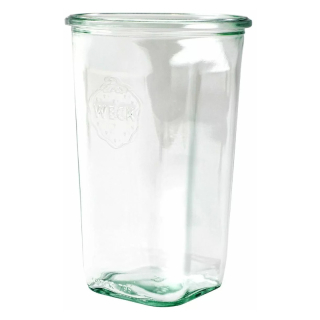 Zaváracie poháre WECK Quadro 795 ml, set 6 ks