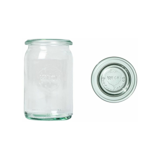 Zaváracie poháre WECK Mini Zylinder 145 ml s viečkom, set 12 ks