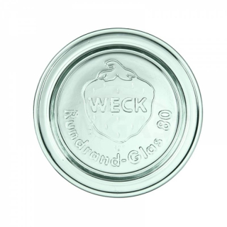 Viečko sklenené Weck 80 mm, 6 ks