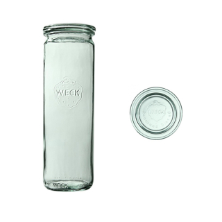 Pohár WECK Cylindric 600 ml s viečkom 6 ks