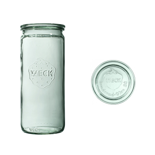 Pohár WECK Cylindric 1040 ml s viečkom 6 ks