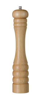 Drevený mlynček na korenie, HENDI, Svetlá dubová, ⌀60x(H)315mm