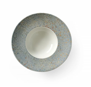 Tanier na cestoviny kolekcia Drops, HENDI, Drops Collection, Svetlošedá, ⌀275mm