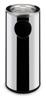 Kôš s popolníkom, HENDI, 33L, ⌀240x(H)660mm