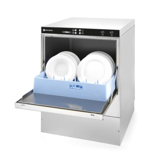 Umývačka riadu 50 x 50 – ELEKTROMECHANICKÉ ovládanie – 400 V, HENDI, 230V/3600W, 600x570x(H)830mm