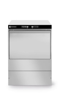 Umývačka riadu na sklo 40 x 40 – elektronické ovládanie – 3 umývacie programy, HENDI, 230V/2800W, 470x510x(H)710mm