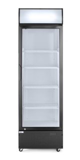 Barová chladnička s podsvieteným panelom, jednodverová, Arktic, 254L, Čierna, 220-240V/250W, 578x605x(H)1980mm