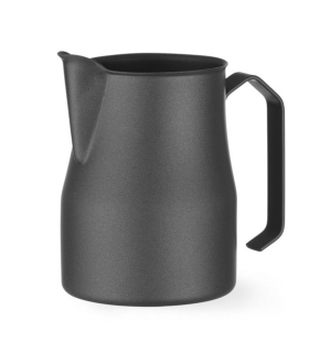 Džbánok k napenení mlieka - čierny matný, HENDI, 0,7L, Čierna, ⌀84x(H)130mm