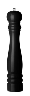 Drevený mlynček na korenie, HENDI, Čierna, ⌀60x(H)315mm