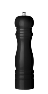 Drevený mlynček na korenie, HENDI, Čierna, ⌀55x(H)215mm