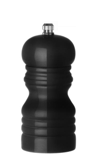 Drevený mlynček na korenie, HENDI, Čierna, ⌀50x(H)113mm