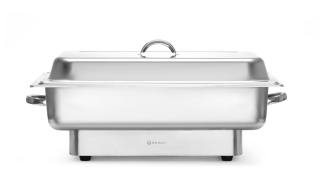 Elektrický chafing Pollina, HENDI, Profi Line, 9L, Strieborná, 230V/900W, 587x440x(H)273mm