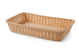 Obdĺžnikový kôš na pečivo GN 1/1, HENDI, 530x320x(H)90mm