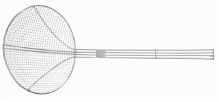 Cediaca lyžica, HENDI, ⌀220x540mm