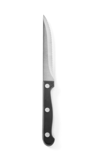 Steakový nôž – 6 ks, HENDI, Profi Line, Čierna, 6 ks, (L)210mm
