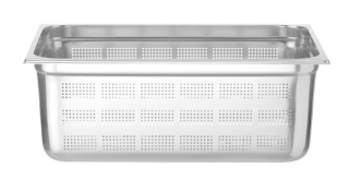 Nádoba GN 1/1 perforovaný, HENDI, Profi Line, GN 1/1, 28L, (H)200mm