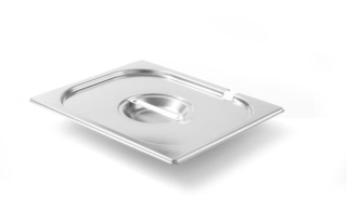 Pokrievka pre nádoby GN Kitchen Line s výrezom na naberačku, HENDI, Kitchen Line, GN 1/2, 265x325mm