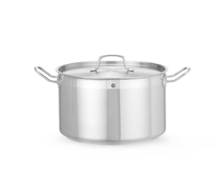 Stredný hrniec – s pokrievkou, HENDI, Profi Line, 15,1L, ⌀320x(H)190mm
