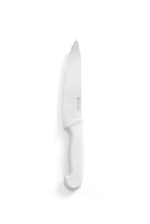 Nože HACCP bielej farby – na pečivo, mliečne výrobky a lahôdky, HENDI, Biela, (L)320mm
