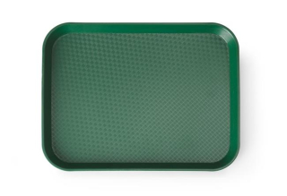 Polypropylénový podnos Fast Food – malý, HENDI, Zelená, 265x345x(H)20mm