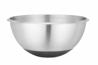 Miešacia misa s gumovou základňou, HENDI, 6L, ⌀330x(H)155mm