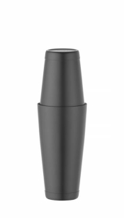 Shaker Tin-on-Tin Boston, BarUp, 0,8L, Čierna, ⌀90mm