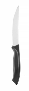 Nôž na steak, zúbkovaný, HENDI, Čierna, (L)227mm