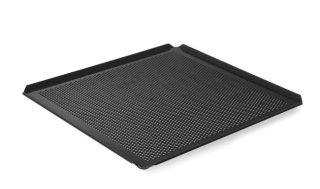 Perforovaný plech na pečenie GN 2/3 – 4 steny, HENDI, GN 2/3, 354x325x(H)10mm