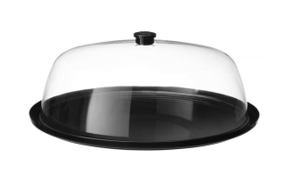 Okrúhla tácka s vekom, HENDI, ⌀350x(H)165mm